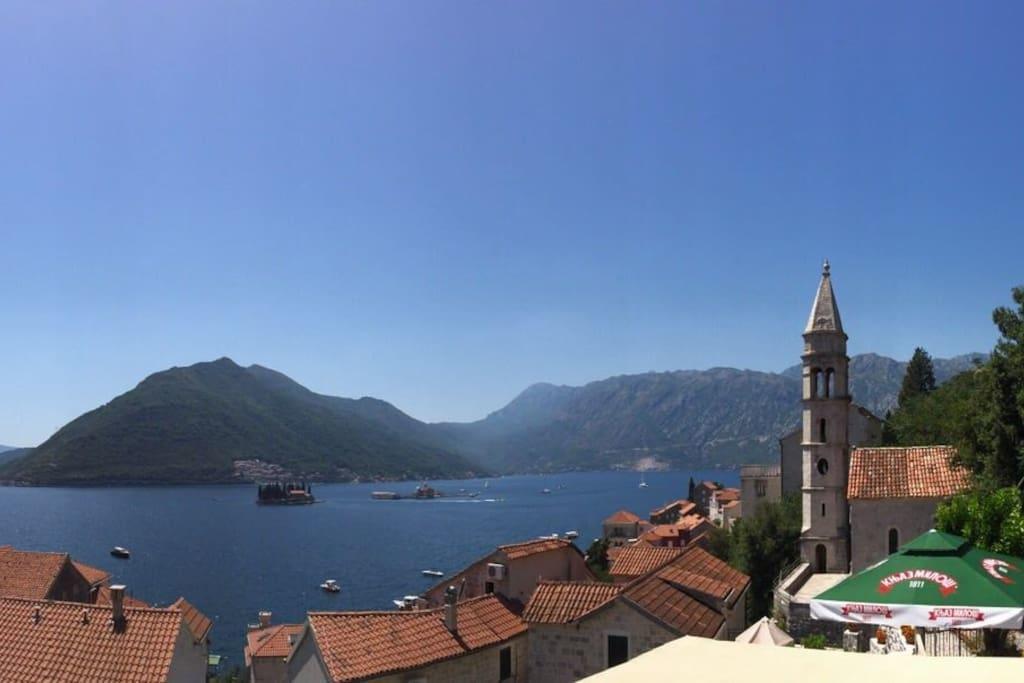 Bella Vista Zmukic Daire Perast Dış mekan fotoğraf